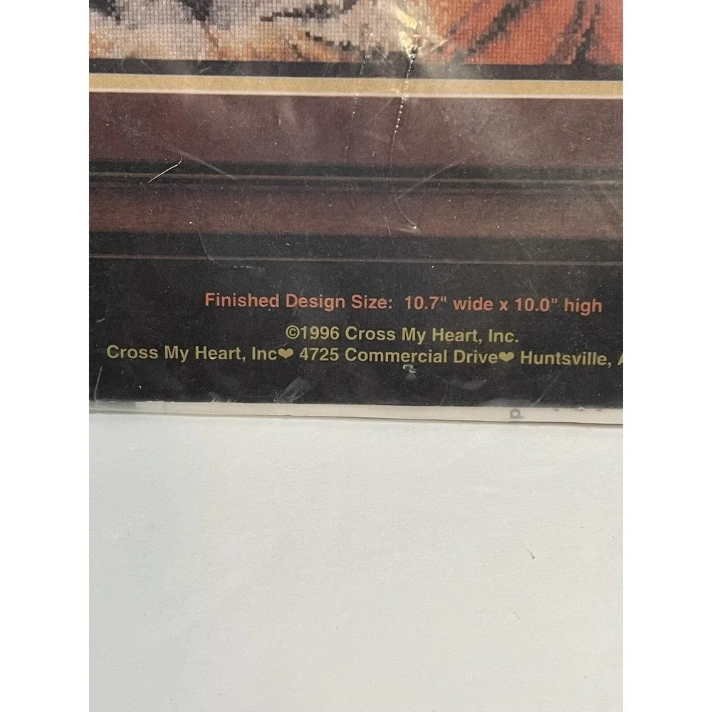 Cross-stitch Siberian Tiger Cross My Heart Class  Kit CSBk1297 Sealed 1996  NEW